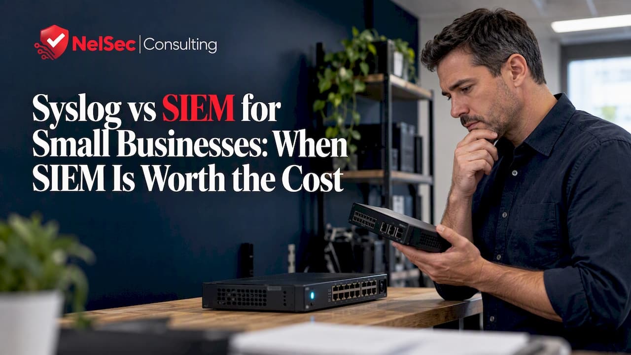 Syslog vs SIEM for Small Businesses: When SIEM Is Worth the Cost
