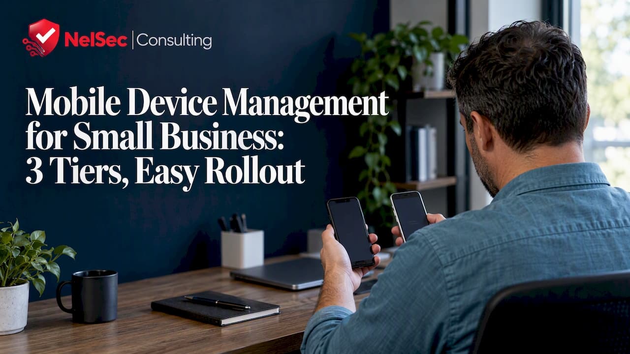 Mobile Device Management for Small Business: 3 Tiers, Easy Rollout